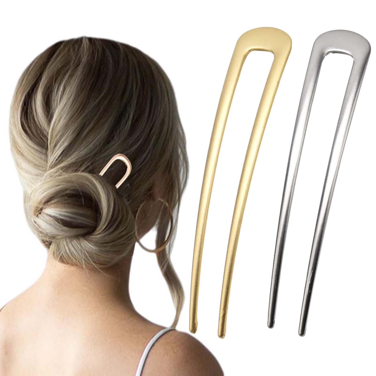 Women Accessories Wholesale - French U Shaped Hair Pins Vintage