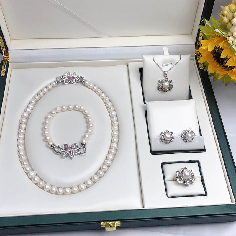 Women'S Accessories Accessorize - Zhuji Freshwater Necklace Set for Women