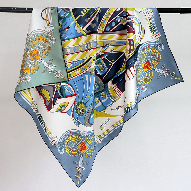 Women'S Accessories For Neck - 18MM Silk Scarf Women Hand Rolled
