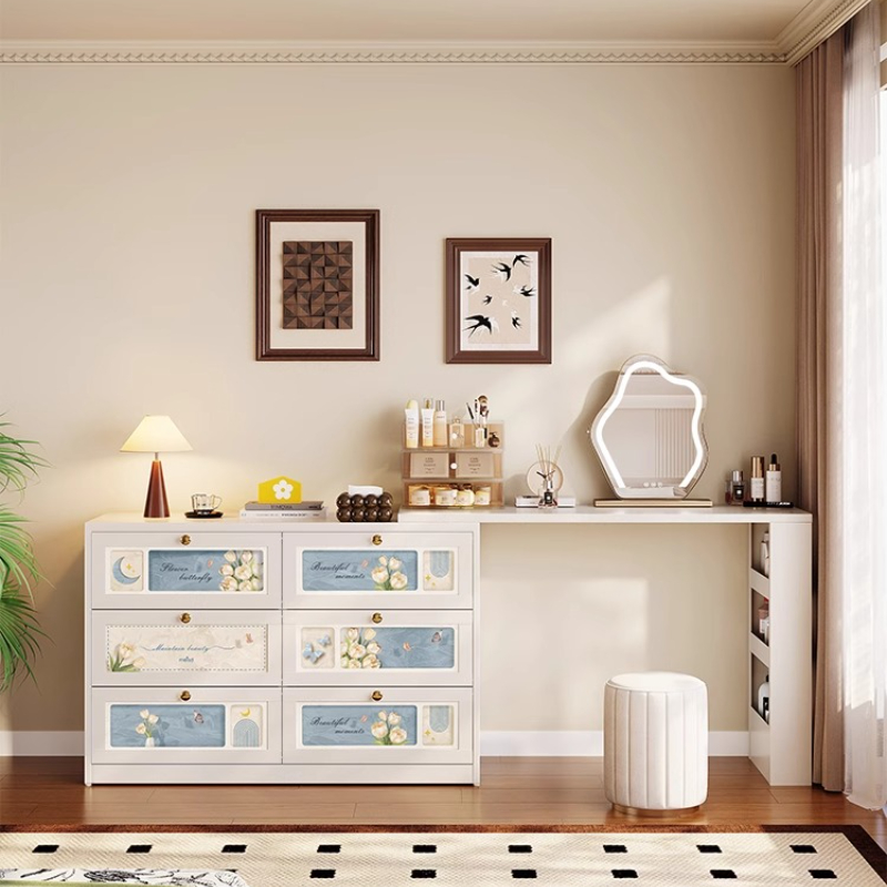 Women Accessories Drawer - Light Women Chairs Dressing Tables Makeup