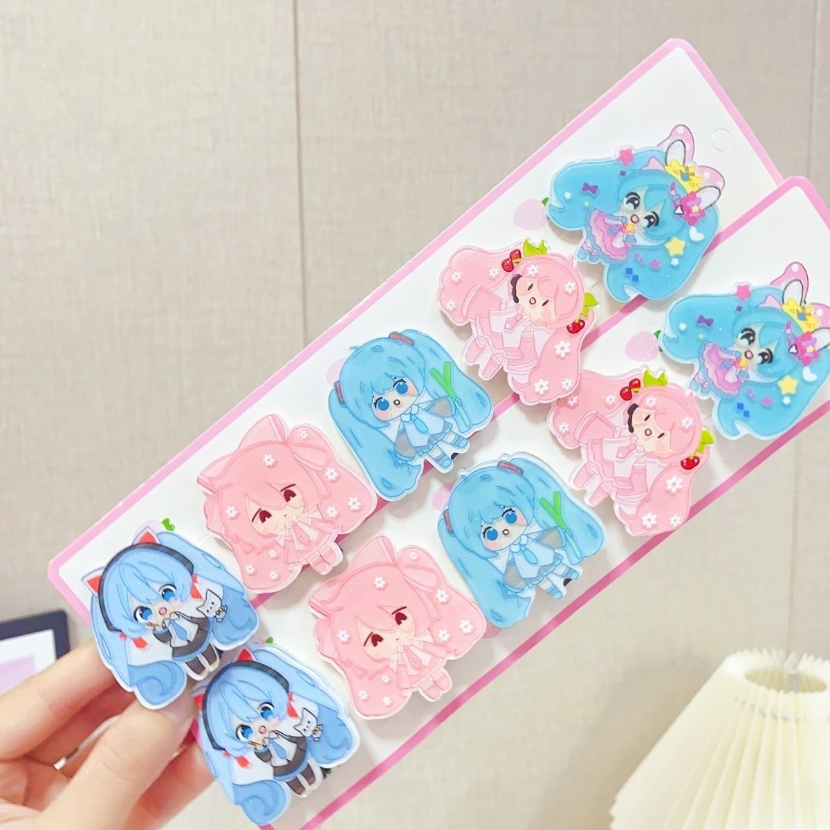 Women'S Accessories List - Hatsune Miku cartoon hair clip side