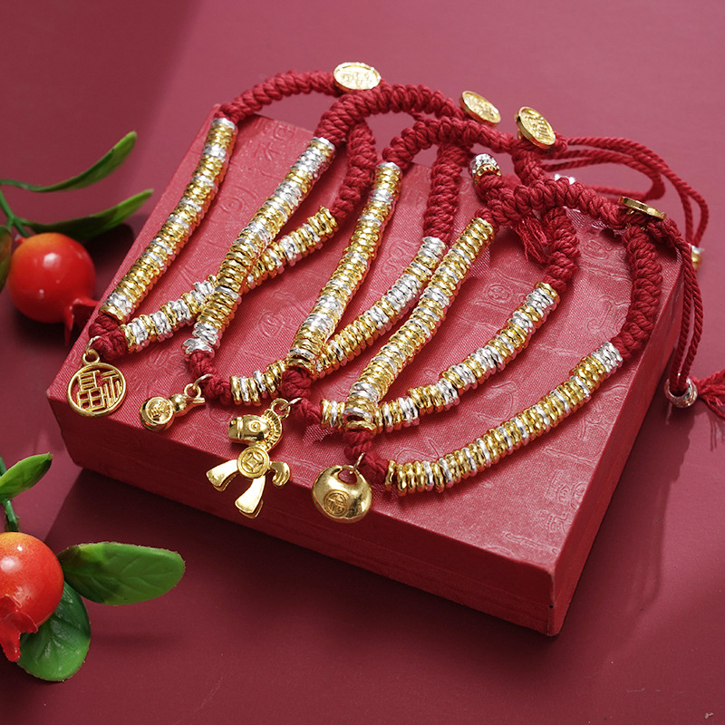 Women Accessories Meaning - Fortune Horse Handmade Weaving Rope Bracelet