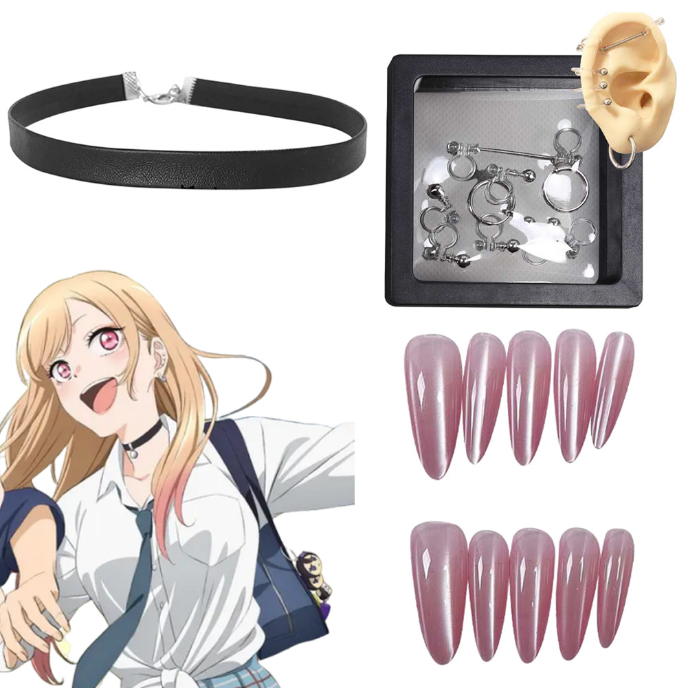 Women Accessories Earrings - Anime Dress Up Darling Cosplay Kitagawa