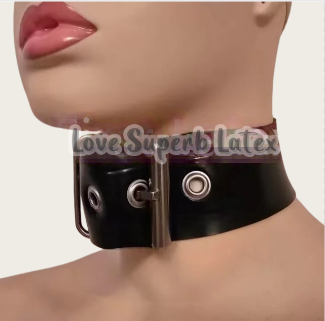 Women'S Accessories For Neck - 0.4mm Sexy Latex Neck Choker Rubber
