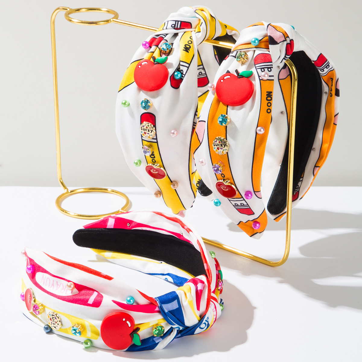 Women'S Accessories Accessorize - Fashion School Season Printed Fabric Headband