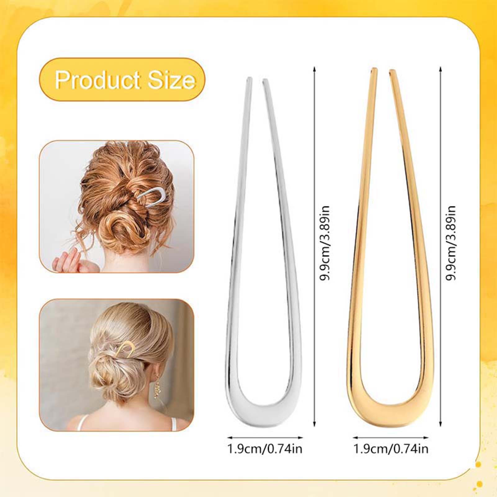 French U Shaped Hair Pins Vint - Women Accessories Wholesale 评论和价格