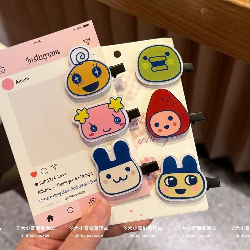 Tamagotchi Series Hairpin Cart - Women'S Accessories List 评论和价格