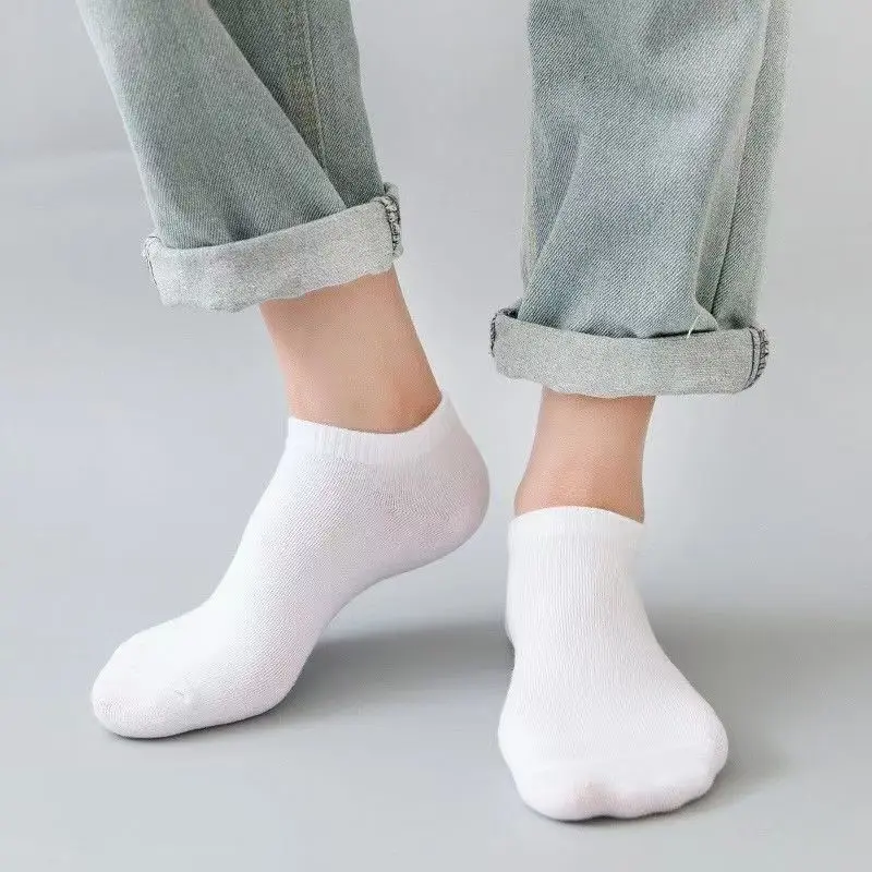5 Pairs Unisex Casual Plain Co - Women'S Ankle Accessories 评论和价格