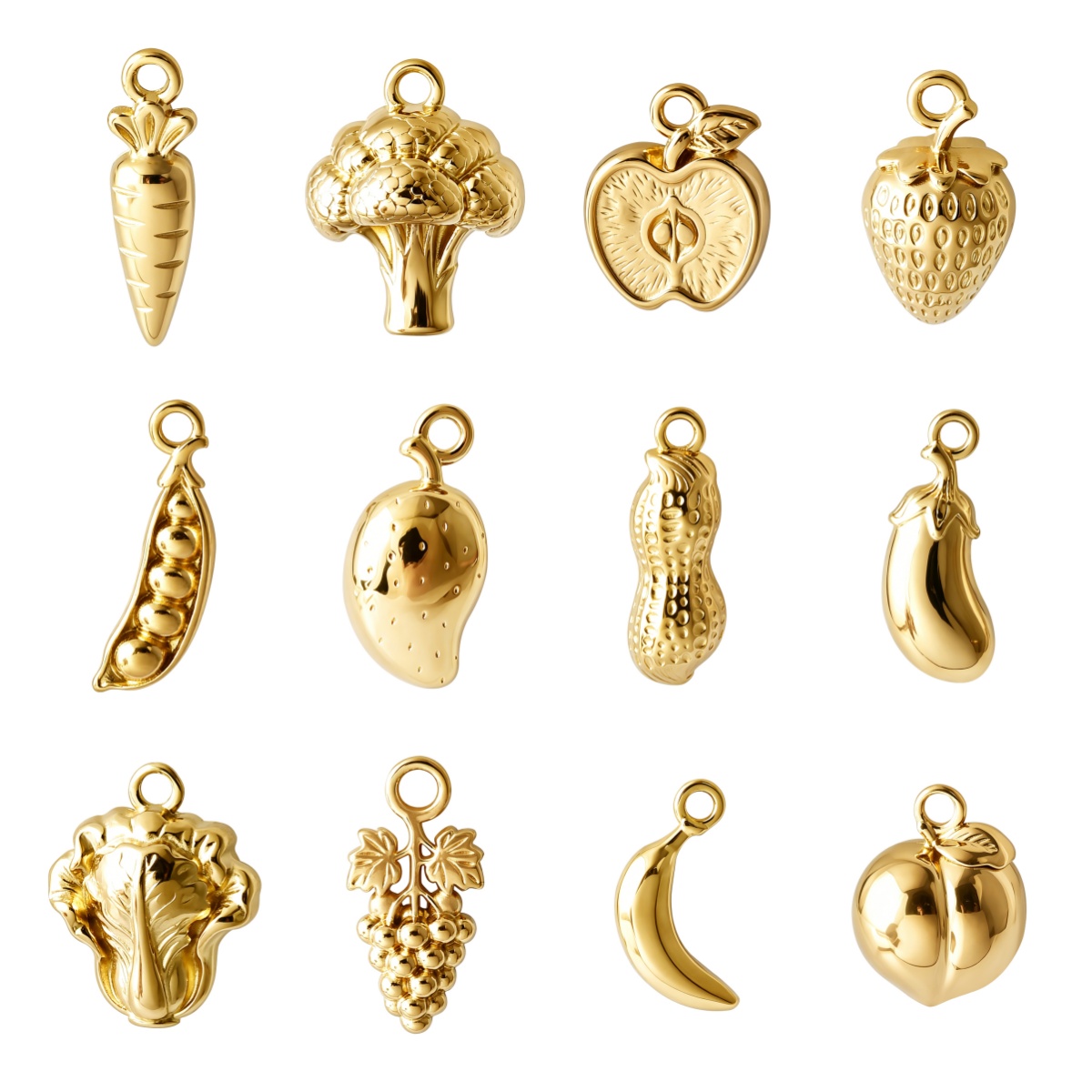 7Pcs Fruit Strawberries Banana - Women'S Accessories Mango 评论和价格