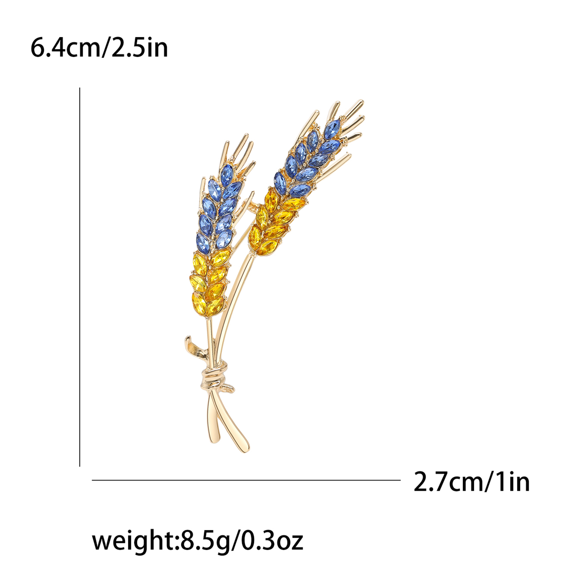Dmari Ukraine Brooch Men &Wome - Women Accessories Meaning 评论和价格