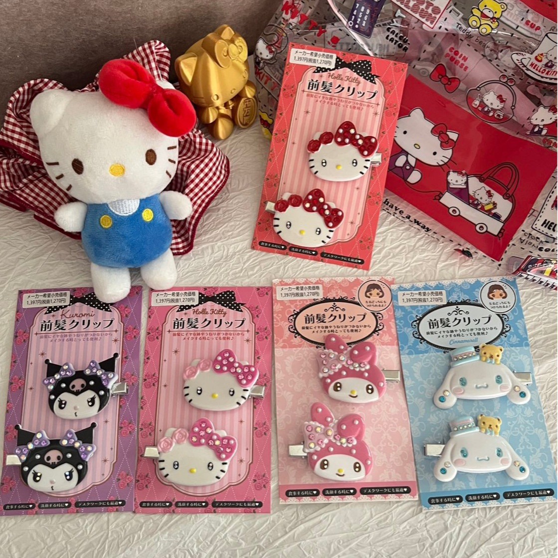 Sanrio Hello Kitty Hair Clip C - Women'S Accessories List 评论和价格