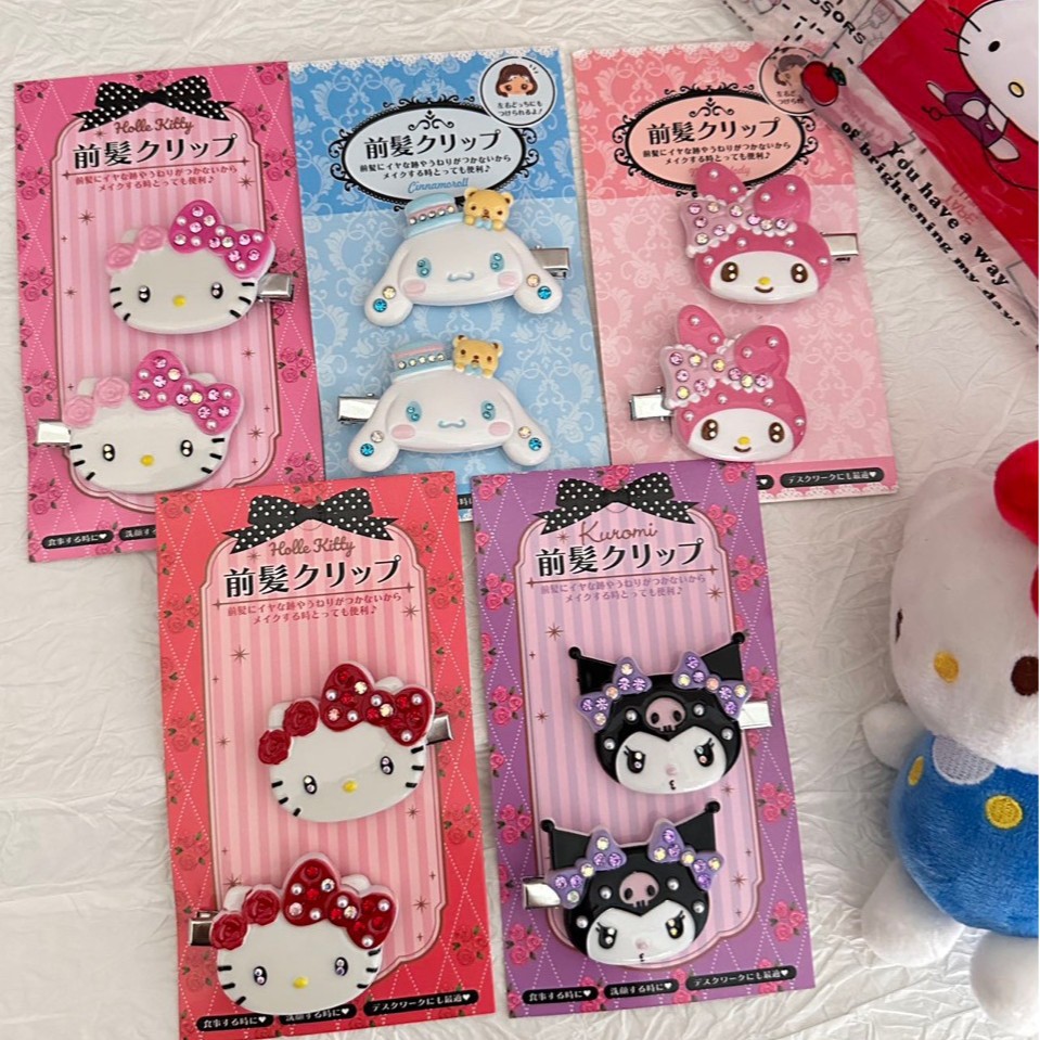 Sanrio Hello Kitty Hair Clip C - Women'S Accessories List 评论和价格