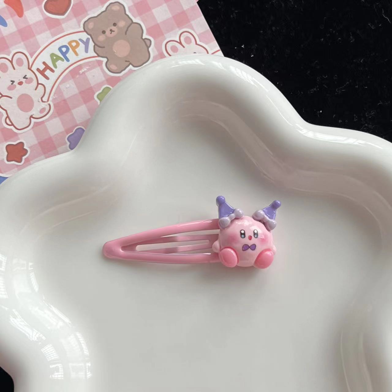1~10pcs Cute Kirby BB Hair Cli - Women'S Accessories List 评论和价格