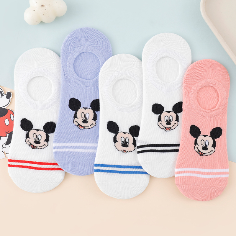 5 Pairs of Disney Mickey Mouse - Women'S Ankle Accessories 评论和价格