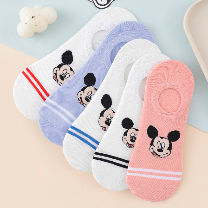 5 Pairs of Disney Mickey Mouse - Women'S Ankle Accessories 评论和价格