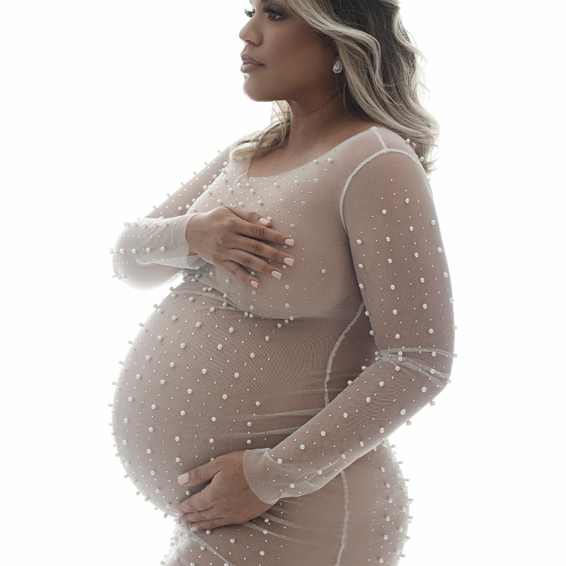Sexy Black Maternity Photograp - Women'S Ankle Accessories 评论和价格