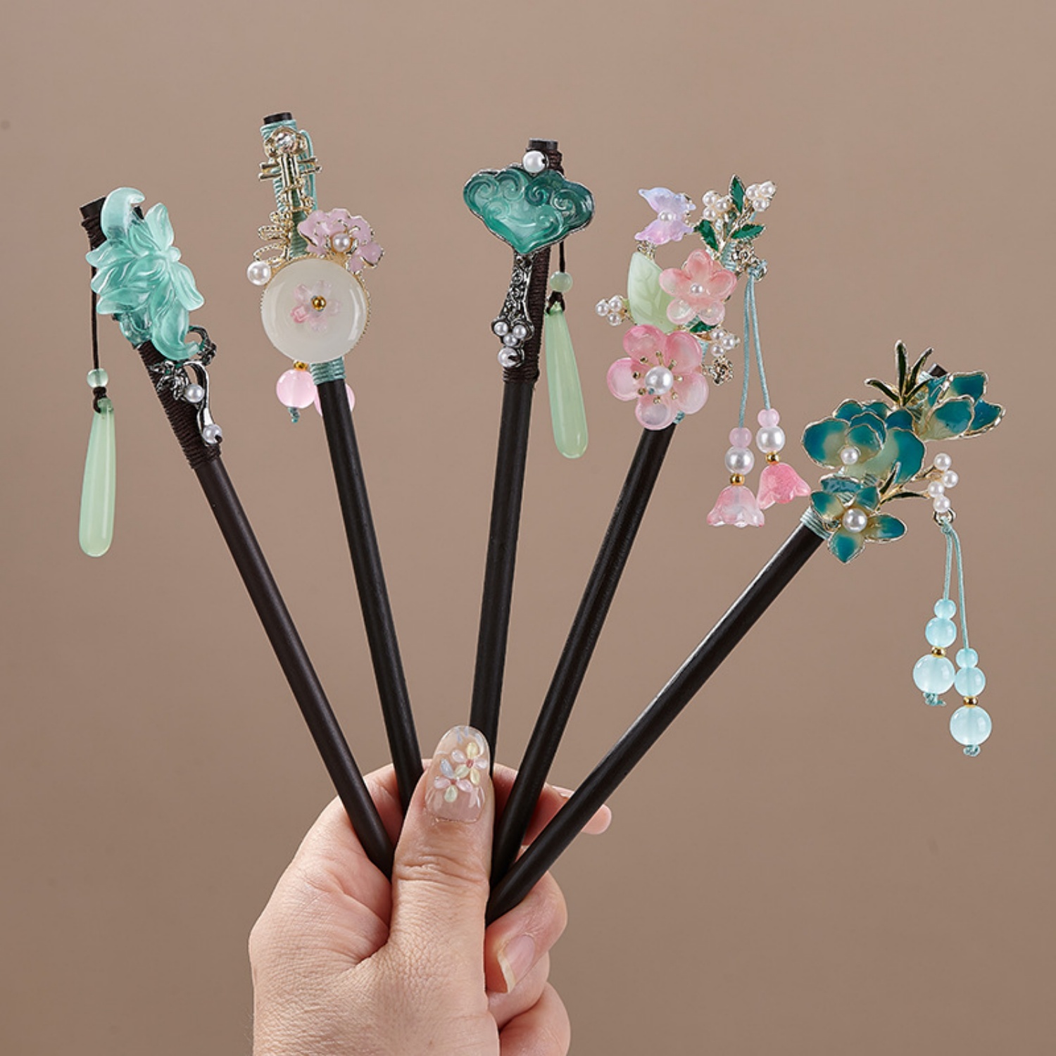 Vintage Flower Hairpin For Wom - Women Accessories Wholesale 评论和价格