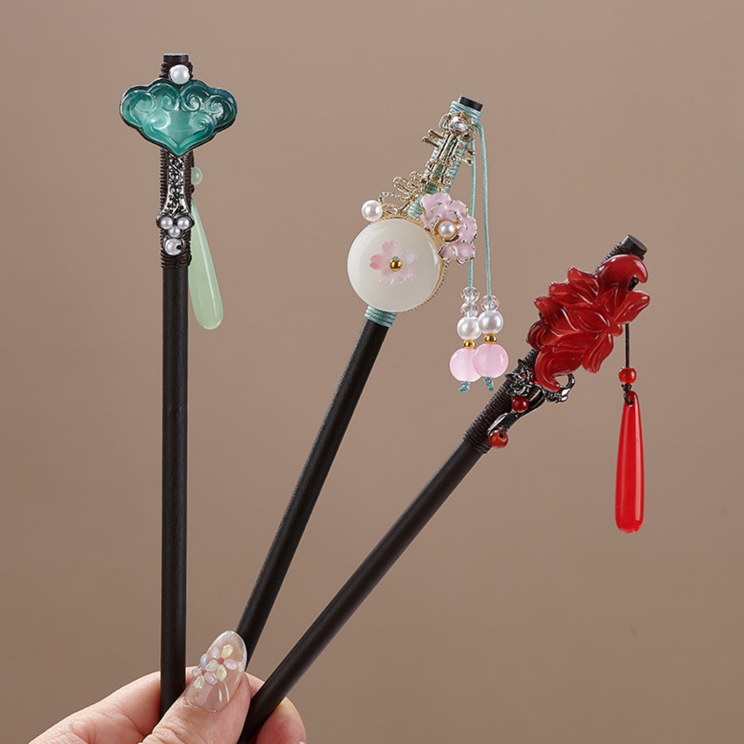 Vintage Flower Hairpin For Wom - Women Accessories Wholesale 评论和价格