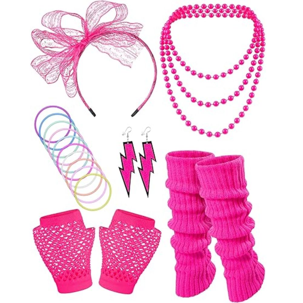 80s Costume Accessories Hologr - Women Accessories Earrings 评论和价格
