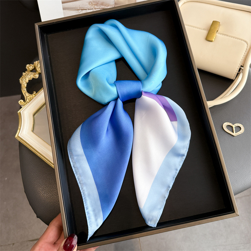 Fashion Color Block Print Squa - Women'S Accessories For Neck 评论和价格