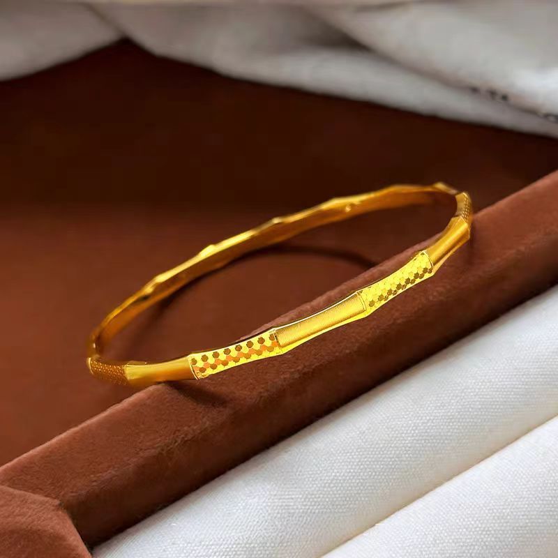 24K Gold AU999 Dragon Scale Ba - Women Accessories Meaning 评论和价格