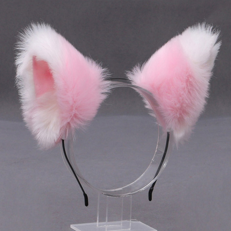 Fluffy Fox Cat Ear Plush Headb - Women Accessories Earrings 评论和价格