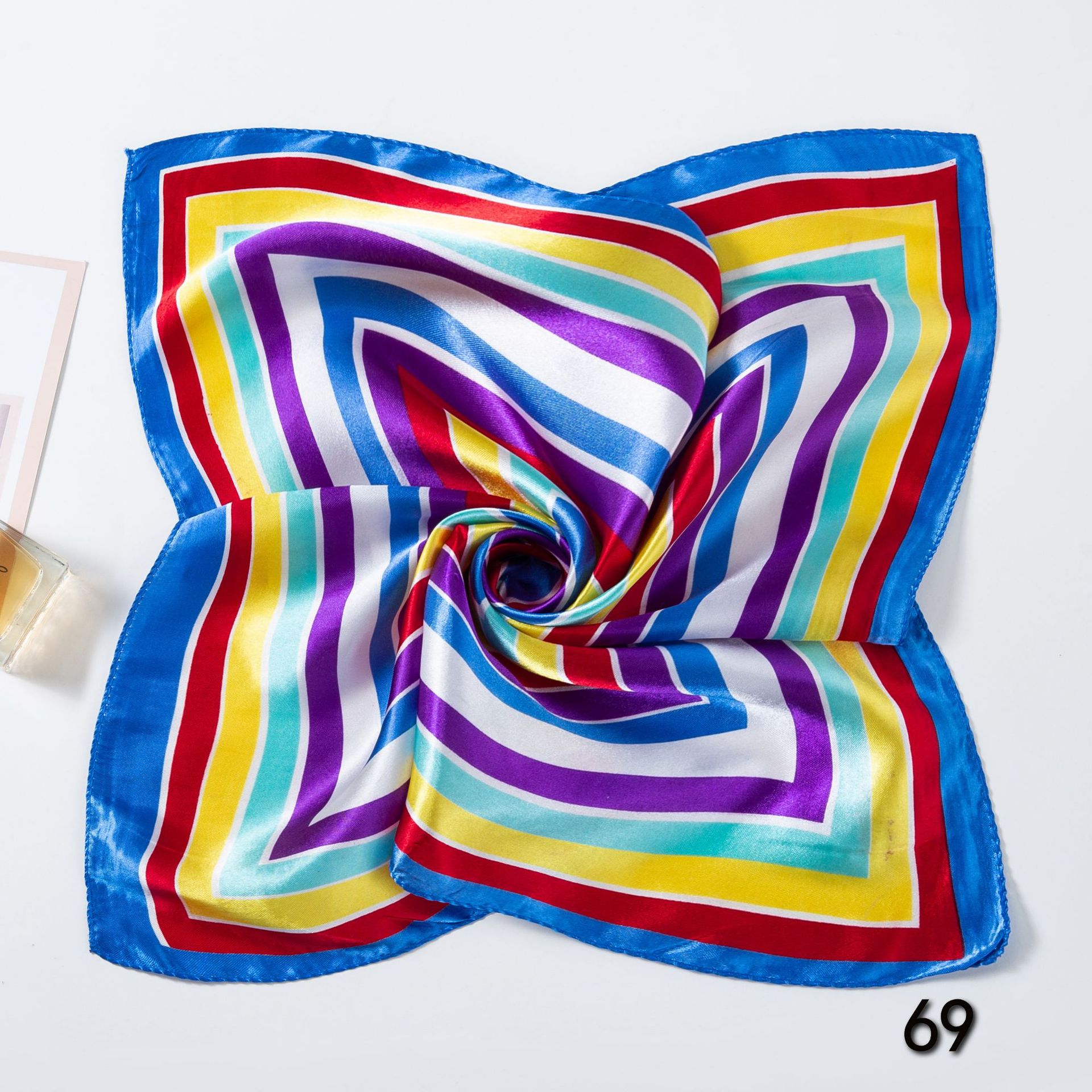 50*50cm Square Silk Scarves Sc - Women'S Accessories For Neck 评论和价格