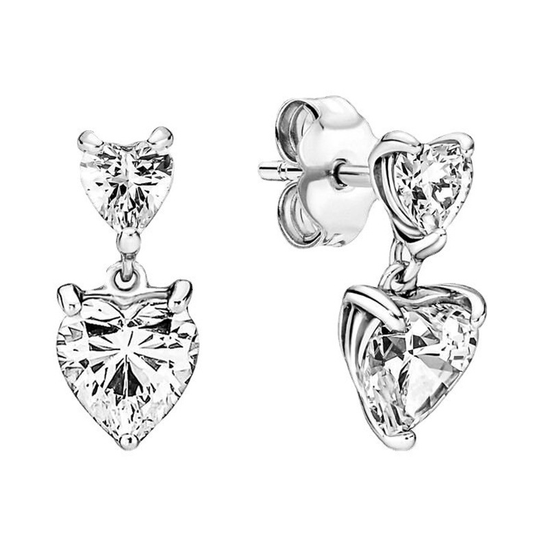 Classic 100%925 pure silver st - Women Accessories Earrings 评论和价格