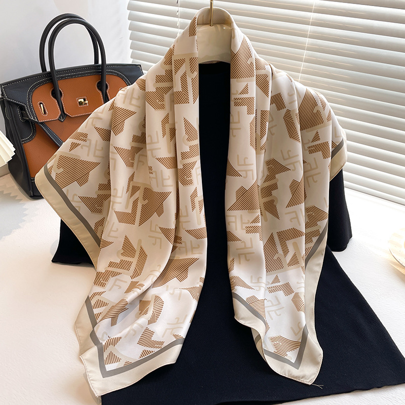 New Twill Satin Scarf 90cm, Wo - Women'S Accessories For Neck 评论和价格