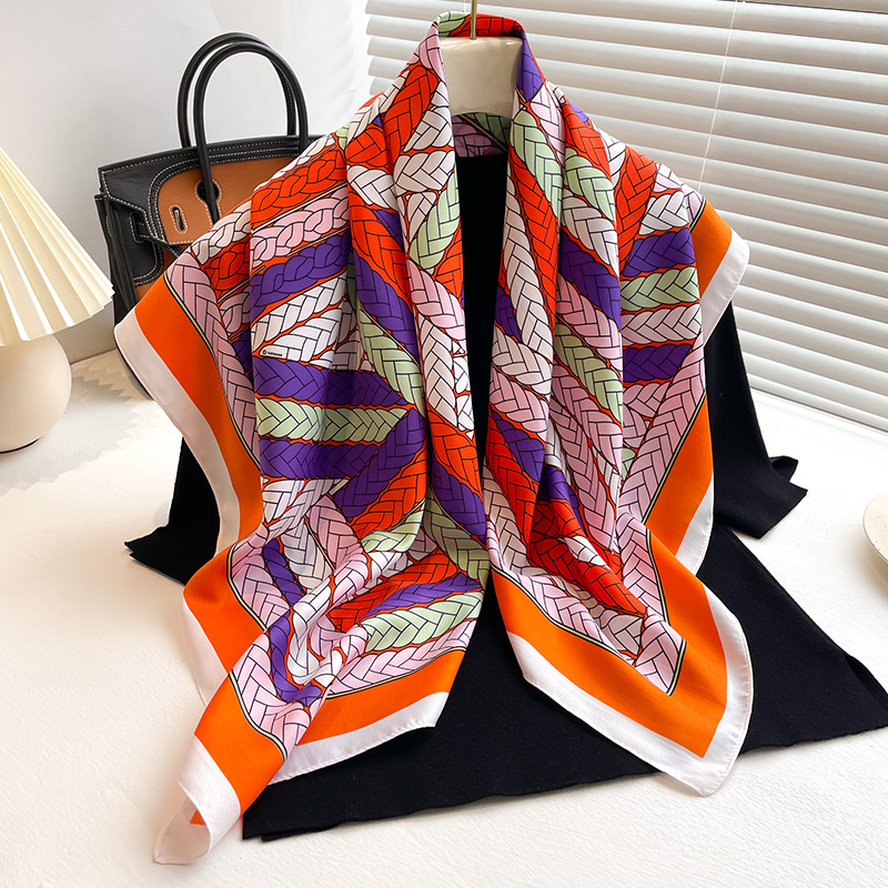 New Twill Satin Scarf 90cm, Wo - Women'S Accessories For Neck 评论和价格
