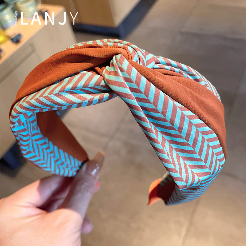 Korean color blocking new hair - Women'S Accessories Go Outdoors 评论和价格