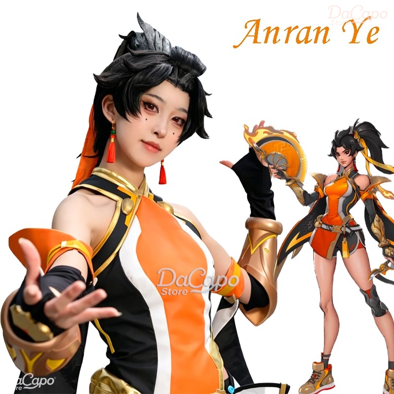 Game OW Anran Ye Cosplay Earri - Women Accessories Earrings 评论和价格