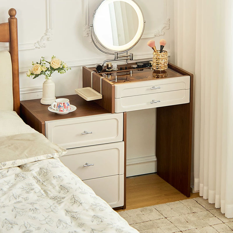 Modern Coffee Vanity Table Wom - Women Accessories Drawer 评论和价格