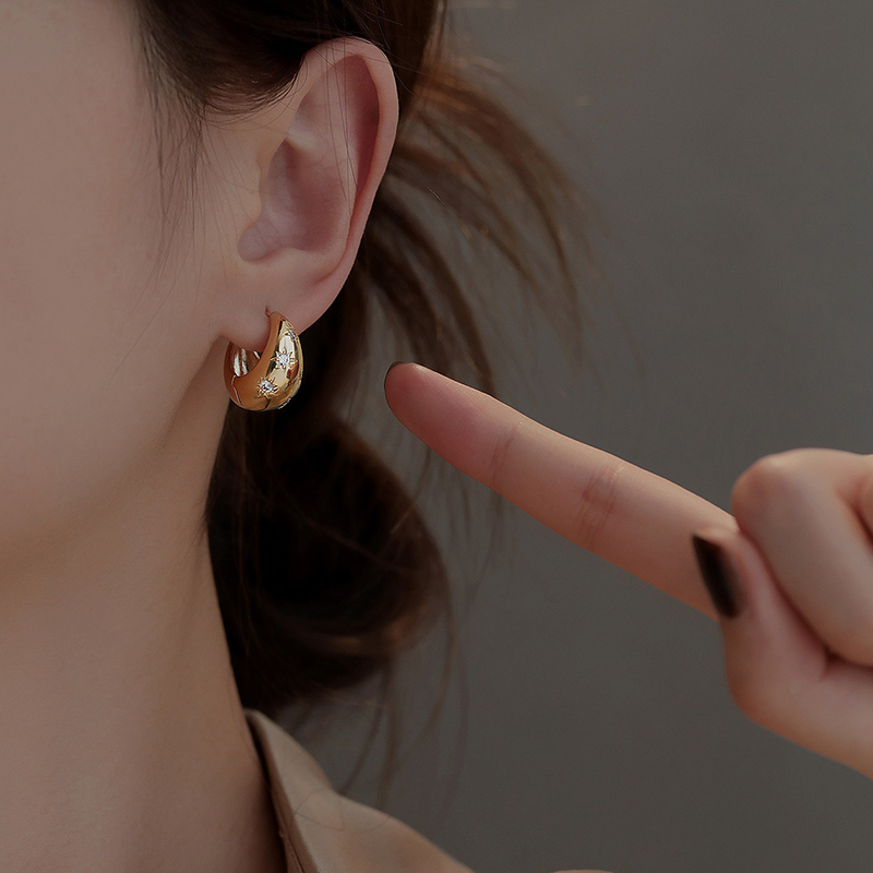 Mango Star Zirconia Tear-Shape - Women'S Accessories Mango 评论和价格