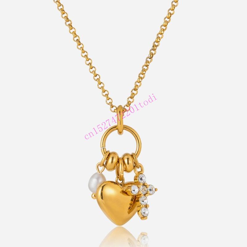 Adjustable Chain Heart Crucifi - Women Accessories Meaning 评论和价格