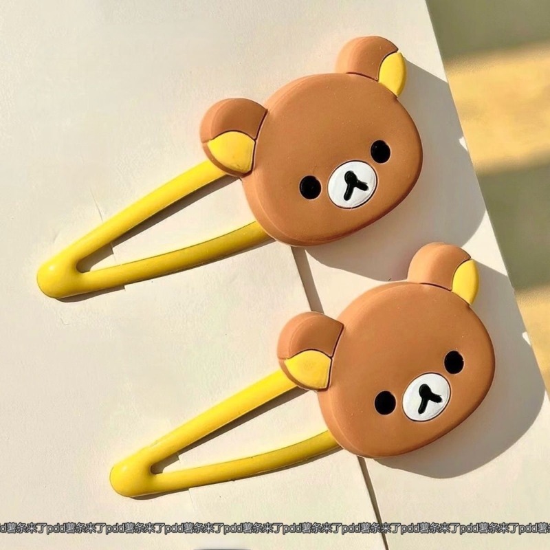 Cute Rilakkuma Cartoon Hair Cl - Women'S Accessories List 评论和价格
