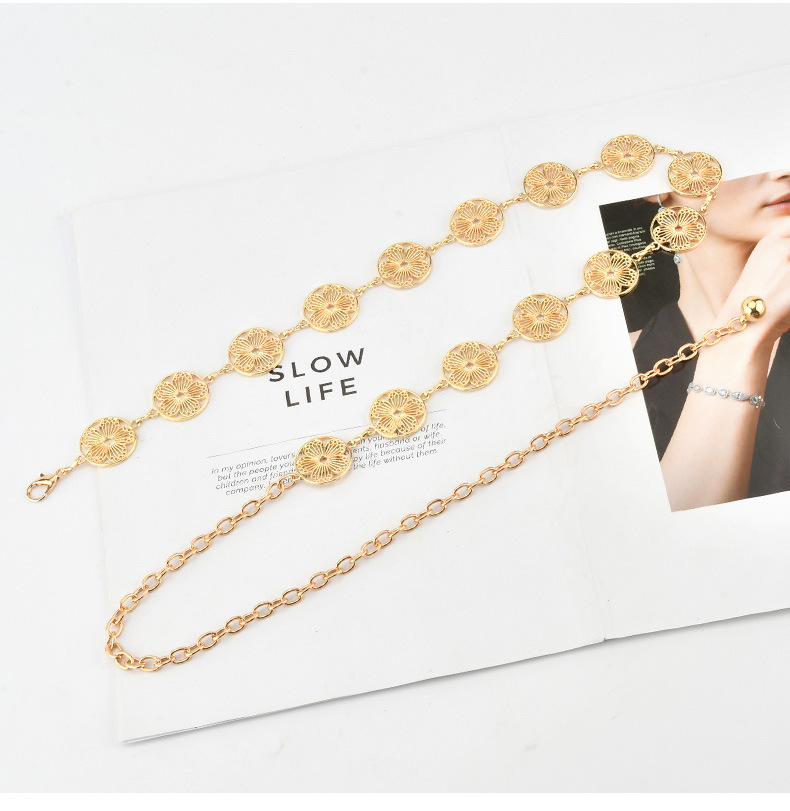 Hollowed-out Flower Waist Chai - Women'S Accessories Accessorize 评论和价格