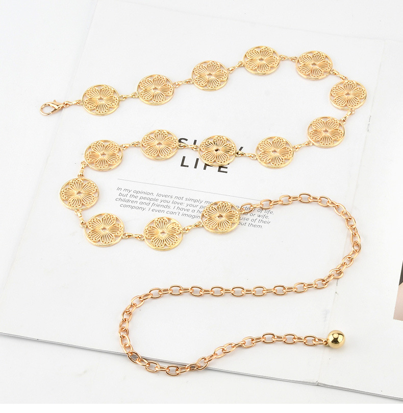 Hollowed-out Flower Waist Chai - Women'S Accessories Accessorize 评论和价格