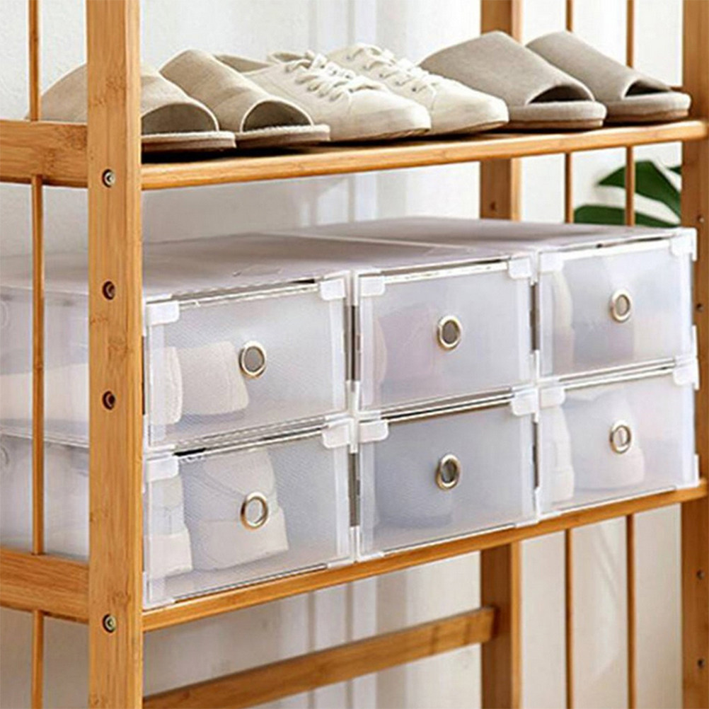 2Pcs Transparent Plastic Drawe - Women Accessories Drawer 评论和价格