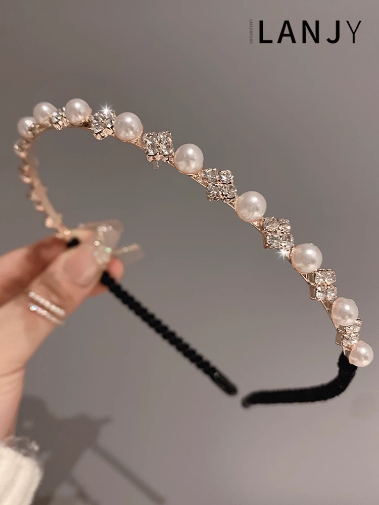 Retro pearl rhinestone fine ed - Women'S Accessories Go Outdoors 评论和价格