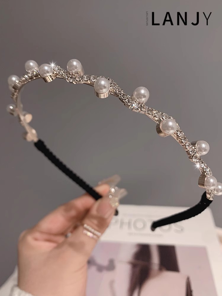Retro pearl rhinestone fine ed - Women'S Accessories Go Outdoors 评论和价格