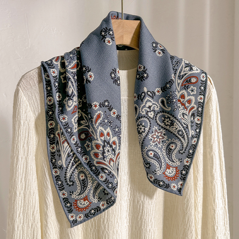 70% Wool 30% Silk Scarf Women  - Women'S Accessories For Neck 评论和价格